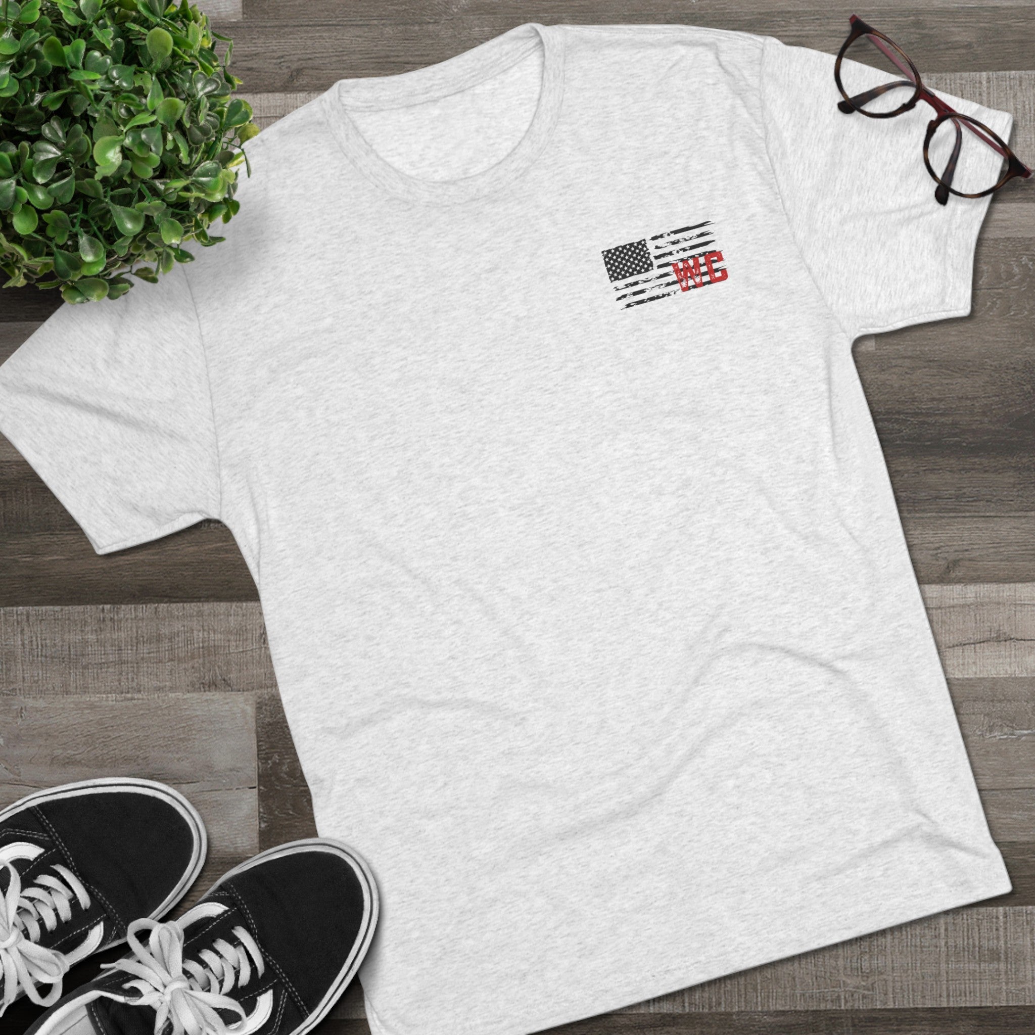 National Anthem - Unisex Tri-Blend Crew Tee - Whiskey Cotton LLC