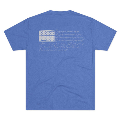 National Anthem - Unisex Tri-Blend Crew Tee - Whiskey Cotton LLC