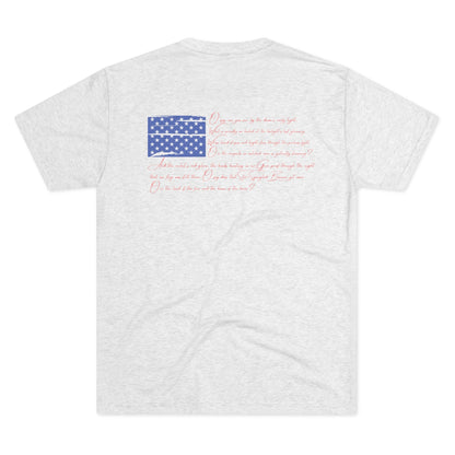 National Anthem - Unisex Tri-Blend Crew Tee - Whiskey Cotton LLC