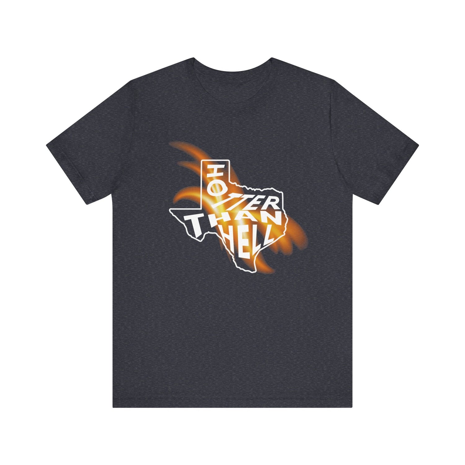 Texas Hotter than Hell - Unisex Jersey Short Sleeve Tee - Whiskey Cotton LLC