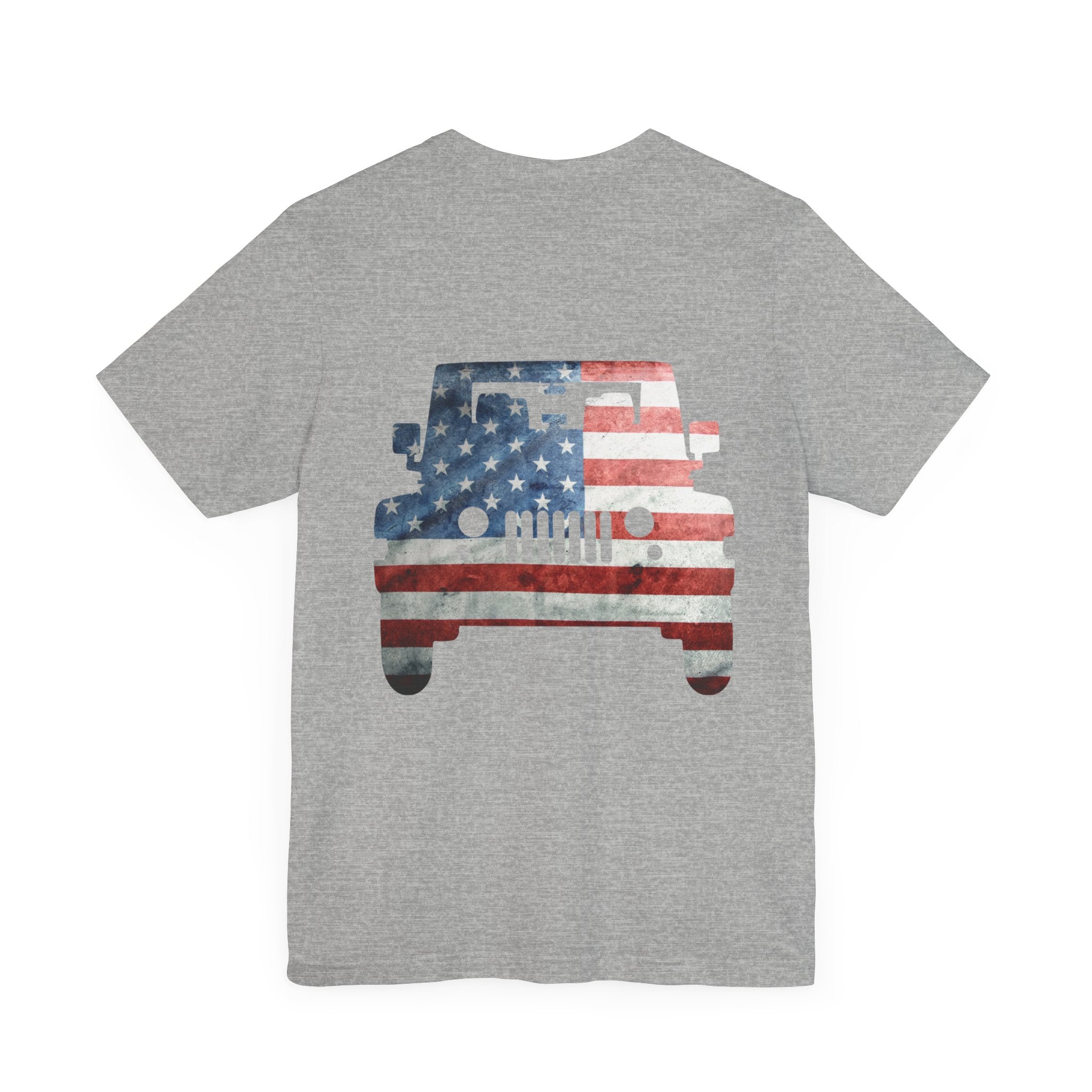 USA Jeep Unisex Jersey Short Sleeve Tee - Whiskey Cotton LLC