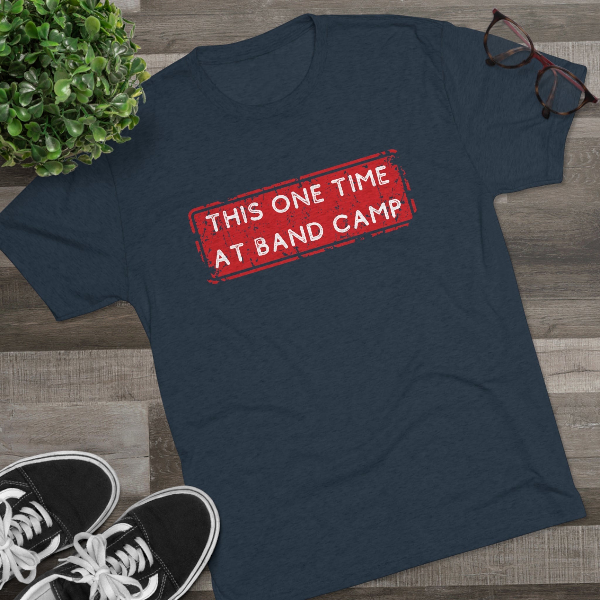 Band Camp - Unisex Tri-Blend Crew Tee - Whiskey Cotton LLC