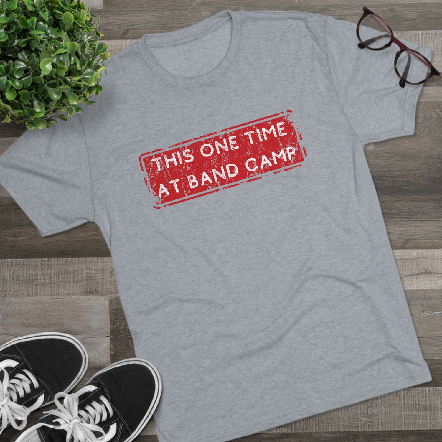 Band Camp - Unisex Tri-Blend Crew Tee - Whiskey Cotton LLC