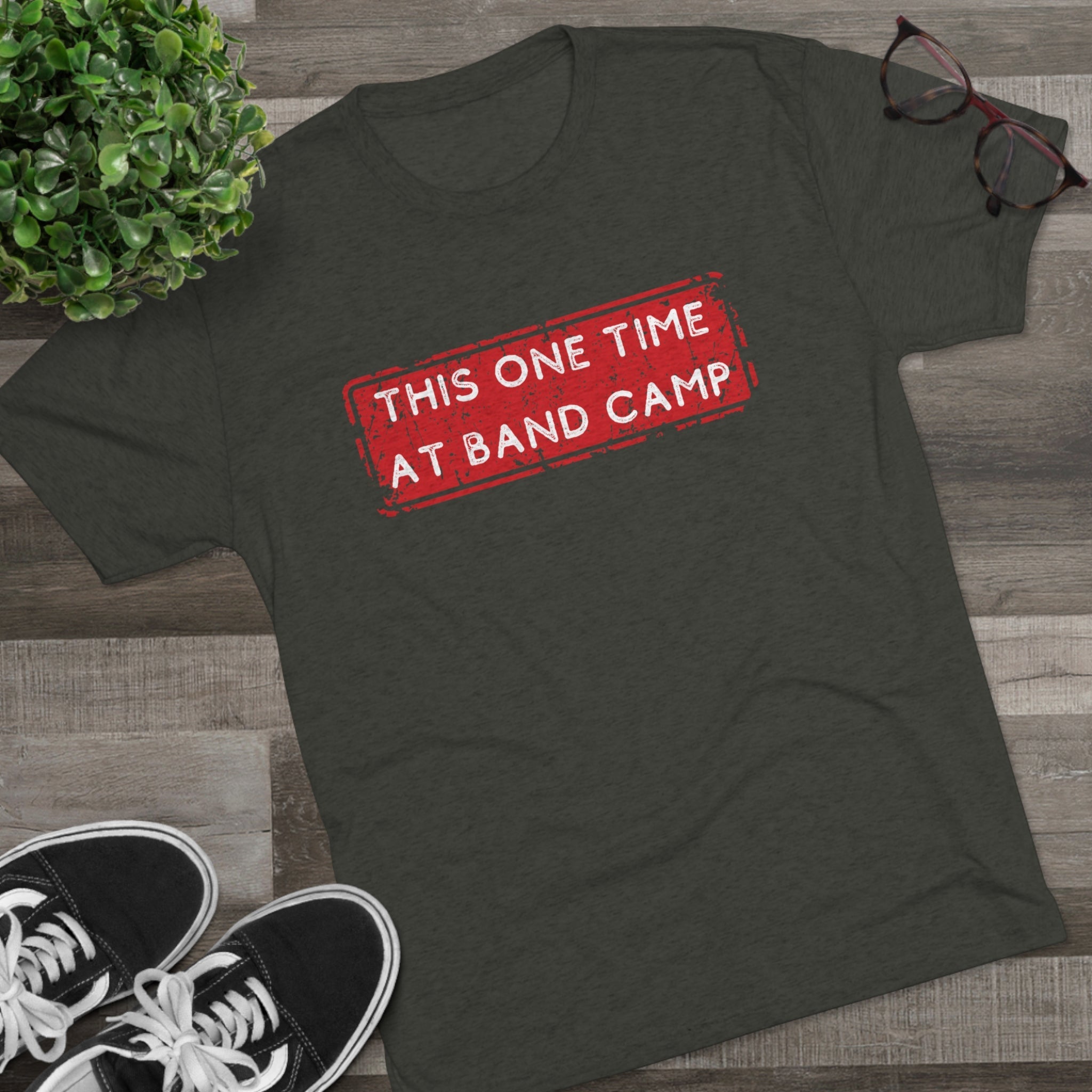 Band Camp - Unisex Tri-Blend Crew Tee - Whiskey Cotton LLC