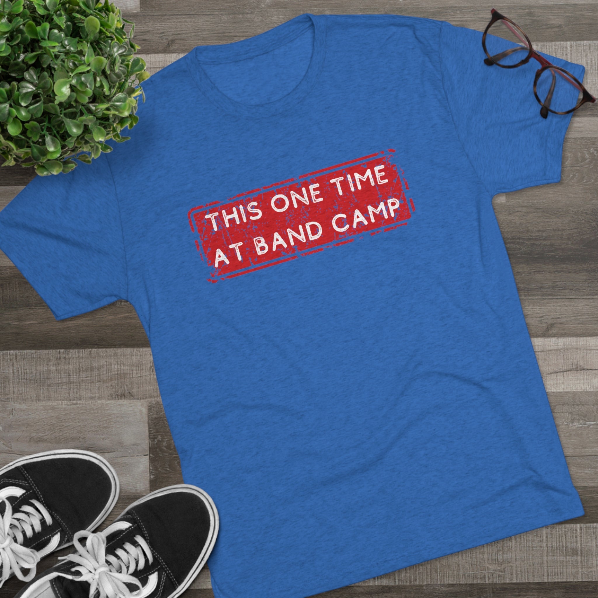 Band Camp - Unisex Tri-Blend Crew Tee - Whiskey Cotton LLC