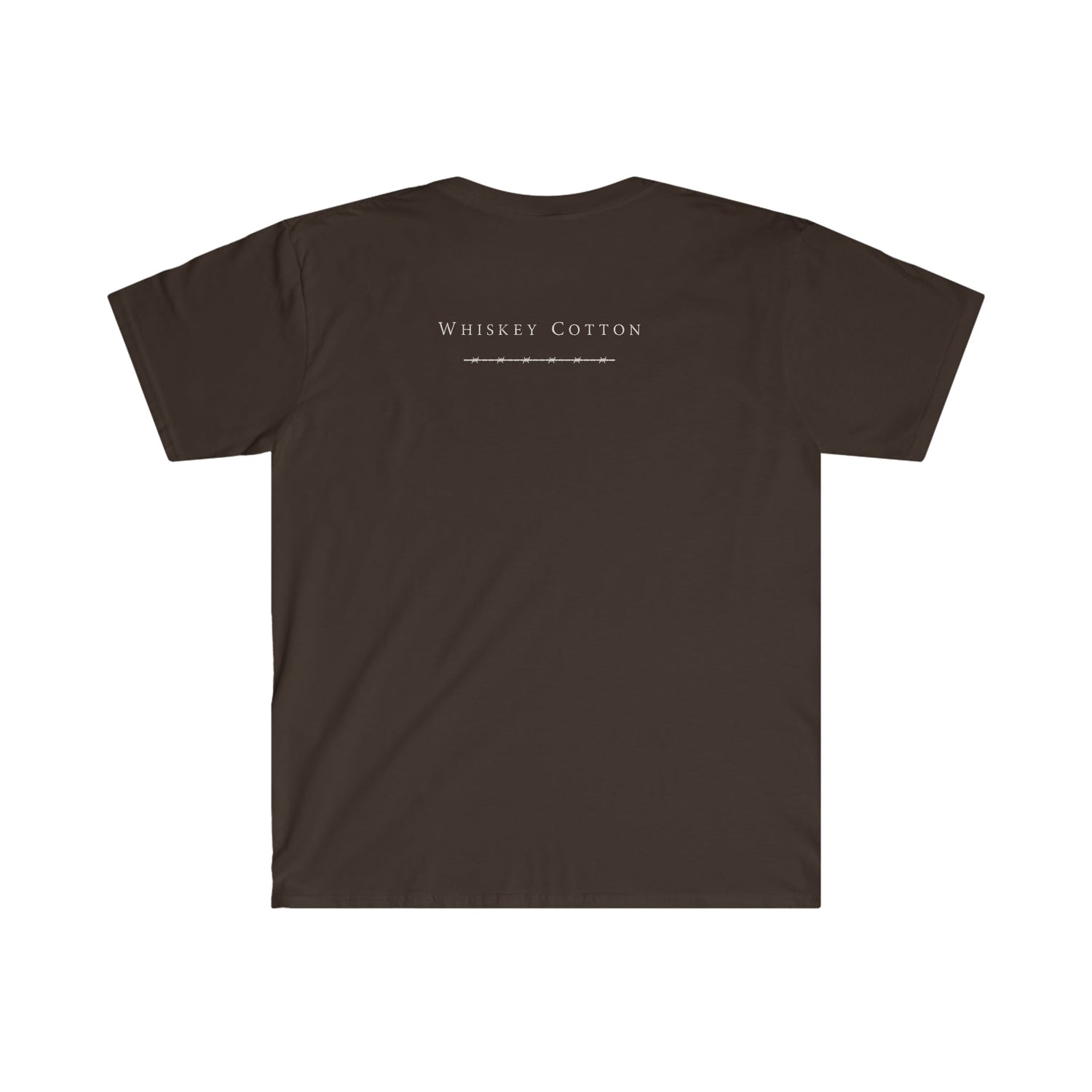 Flag Shadow Salute Unisex Softstyle T-Shirt - Whiskey Cotton LLC