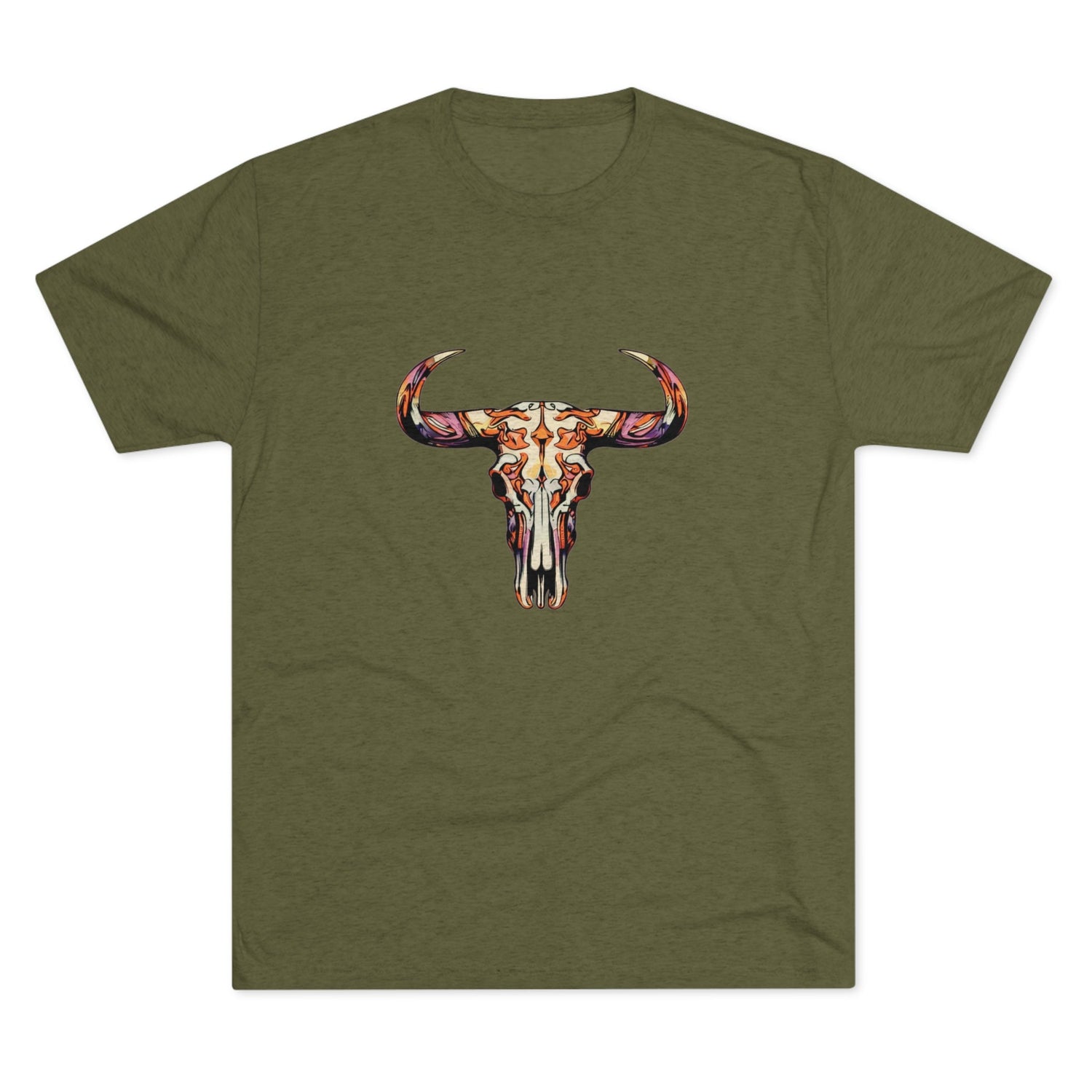 Longhorn State of Mind - Unisex Tri-Blend Crew Tee - Whiskey Cotton LLC