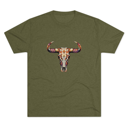 Longhorn State of Mind - Unisex Tri-Blend Crew Tee - Whiskey Cotton LLC