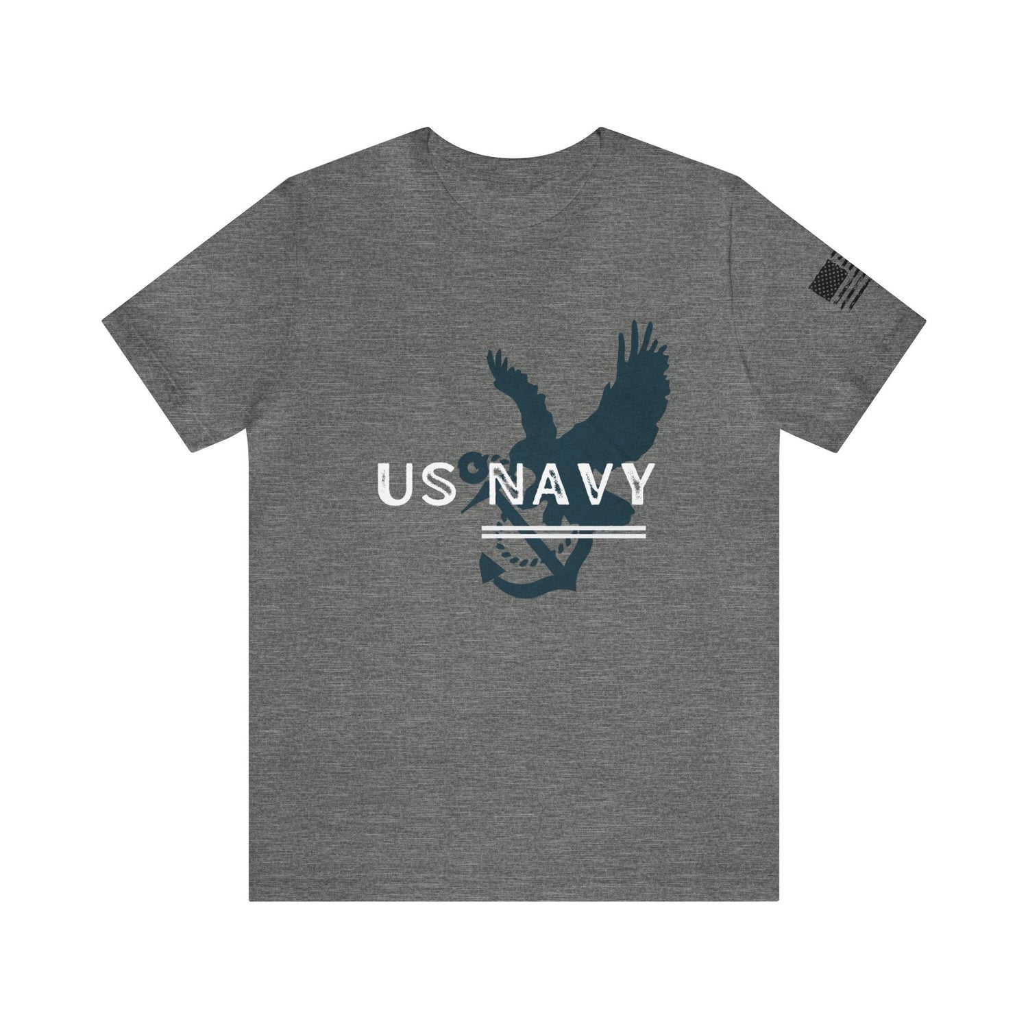 US Navy Eagle Anchor Soft Cotton Tee - Whiskey Cotton LLC