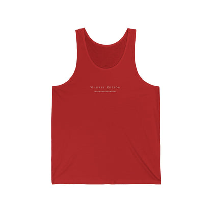 Whiskey Cotton Logo - Unisex Jersey Tank - Whiskey Cotton LLC