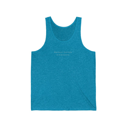 Whiskey Cotton Logo - Unisex Jersey Tank - Whiskey Cotton LLC